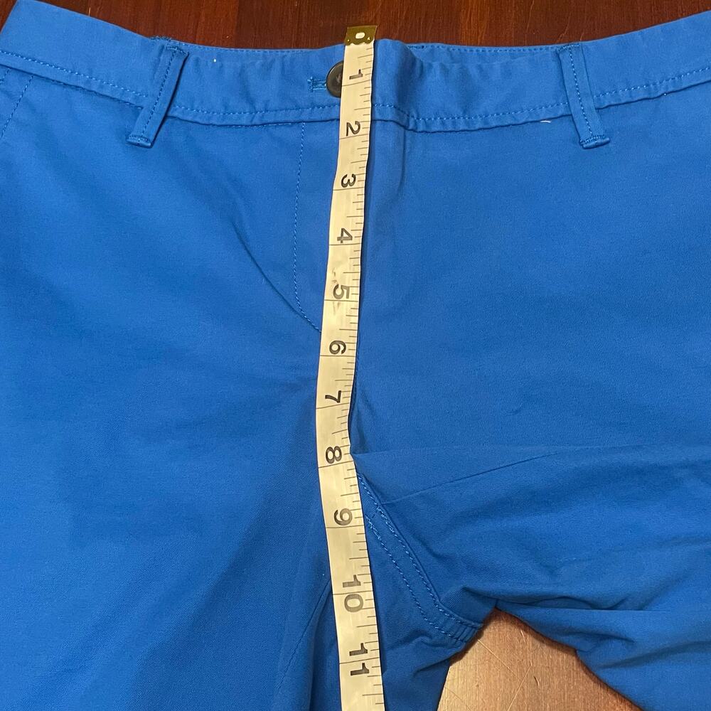 Blue Talbots Shorts Relaxed Chino Fit 4P 6" Inseam 4 - Picture 4 of 7